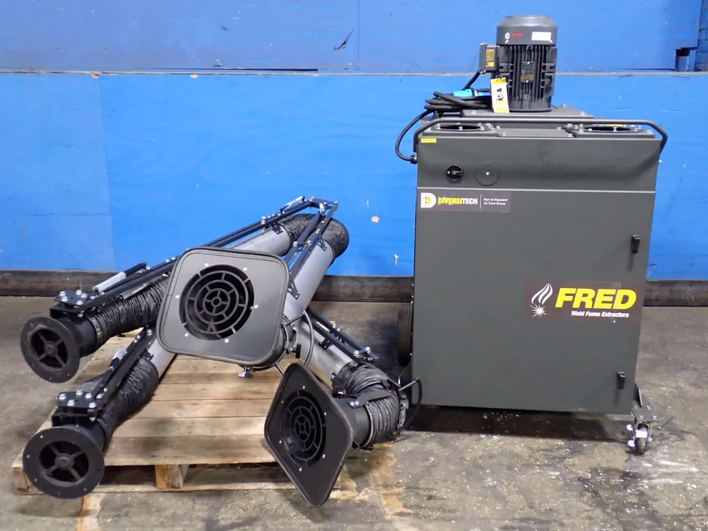 Diversitech 5 Hp Weld Fume Extractor W/arms - Fred Sr-02