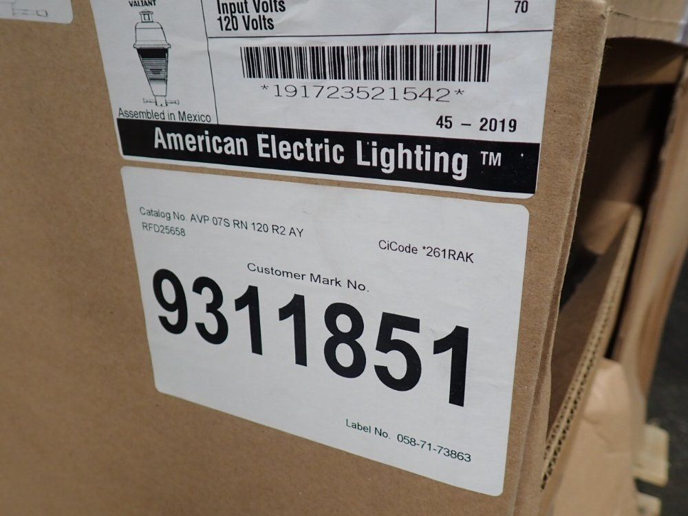 American Electric Lighting Exterior Light Fixtures - Avp07srn120r2ayrfd25658