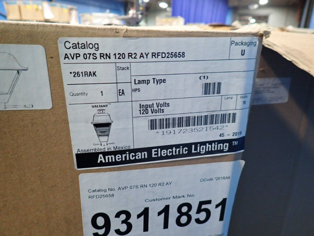 American Electric Lighting Exterior Light Fixtures - Avp07srn120r2ayrfd25658