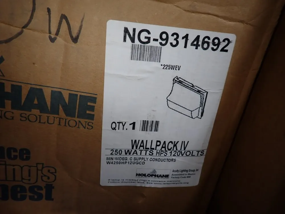 Acuity Lighting Group Inc 250 Watts Led Light Fixtures - Ng-9314692