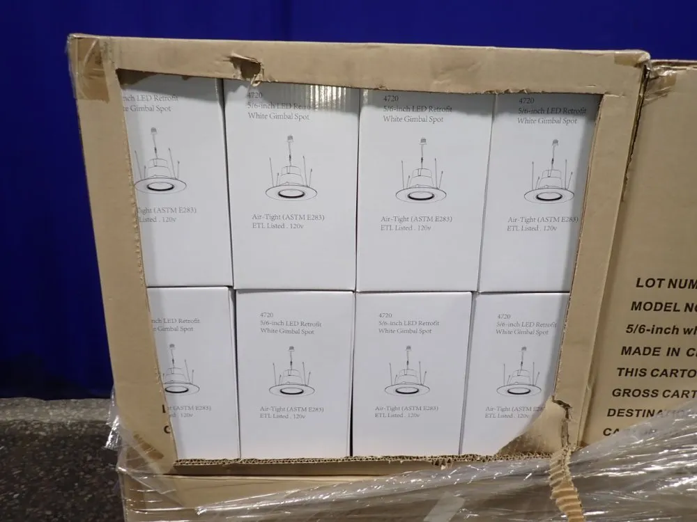 Electrix 5/6" Retrofit Recessed Lighting Kits - 4720/dwr6gs16