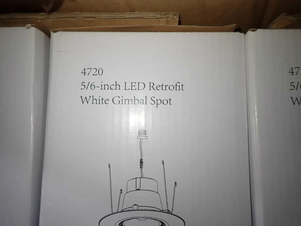 Electrix 5/6" Retrofit Recessed Lighting Kits - 4720/dwr6gs16