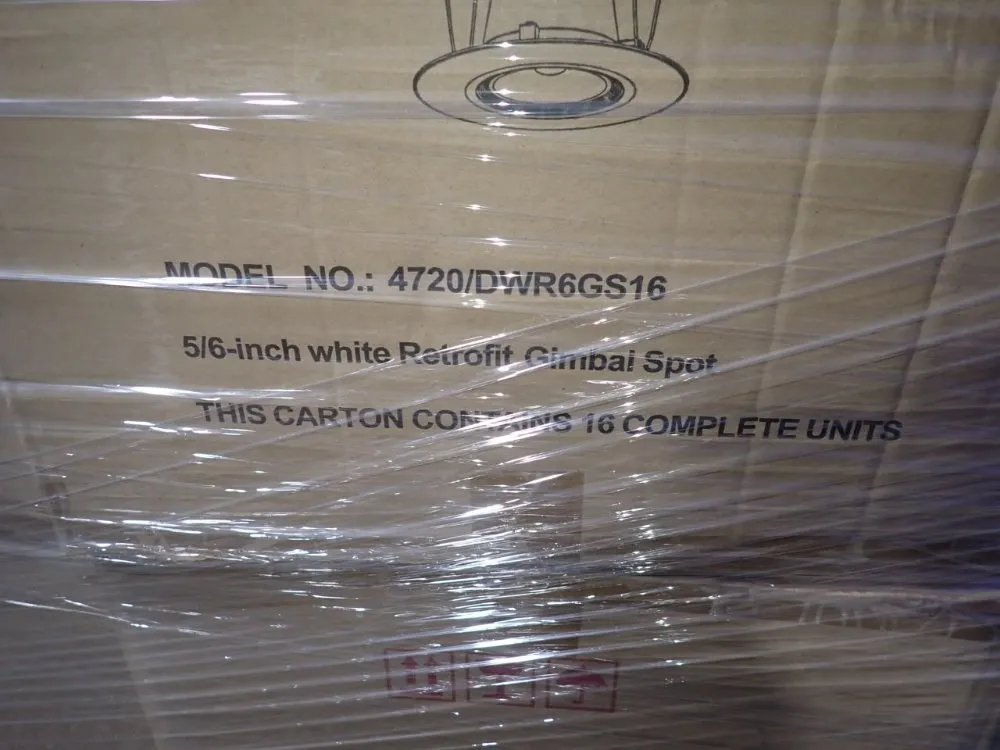 Electrix 5/6" Retrofit Recessed Lighting Kits - 4720/dwr6gs16