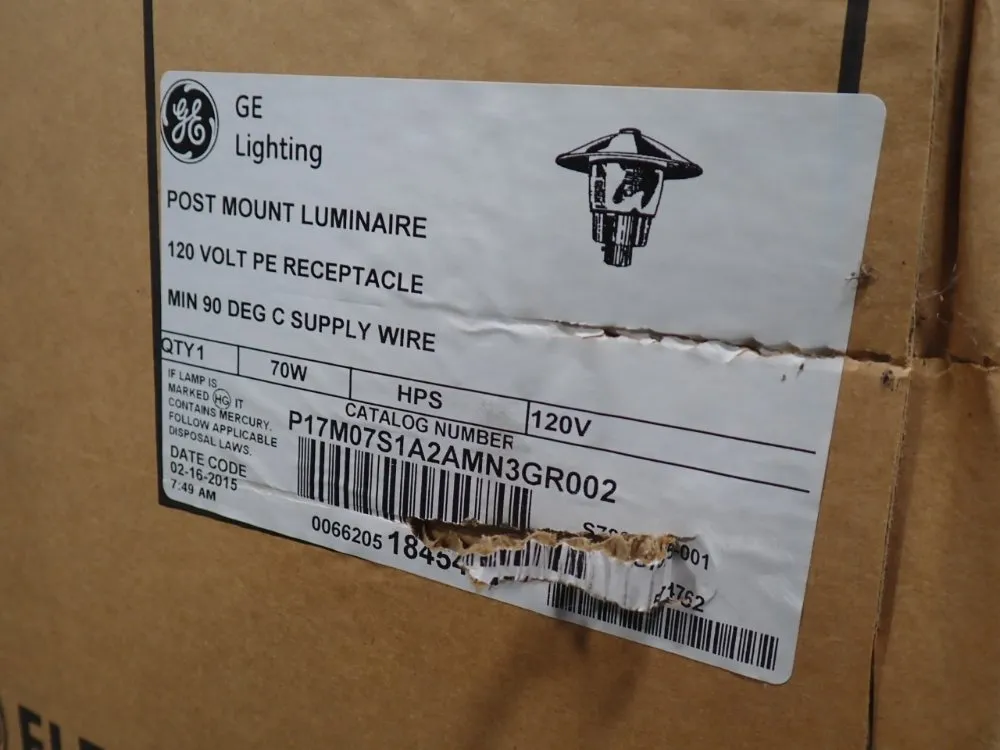 General Electric Exterior Light Fixture - P17m0751a2amnbgr002