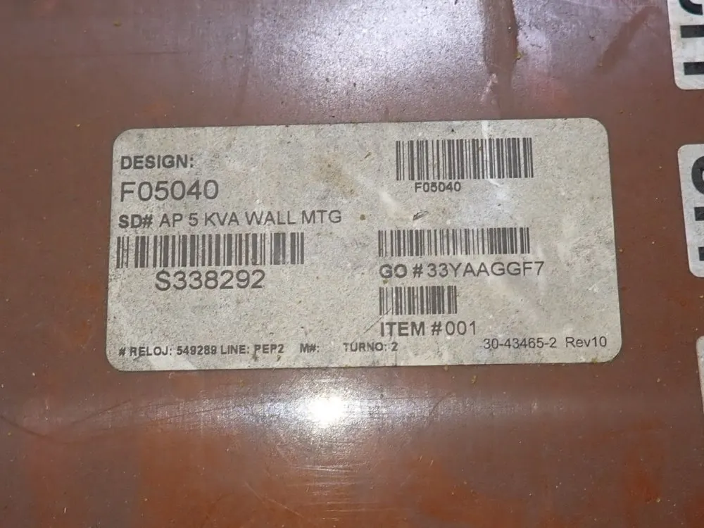 Eaton 5 Kva Transformer - C0005p8tbes