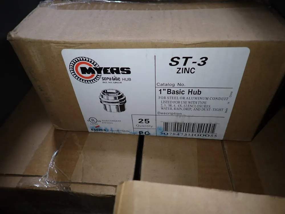 Myers 1" Basic Hubs - St-3