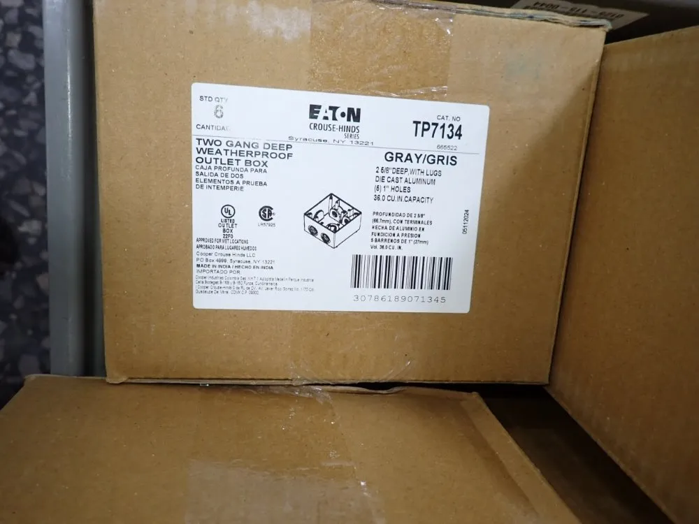 Eaton Outlet Boxes - Tp7134