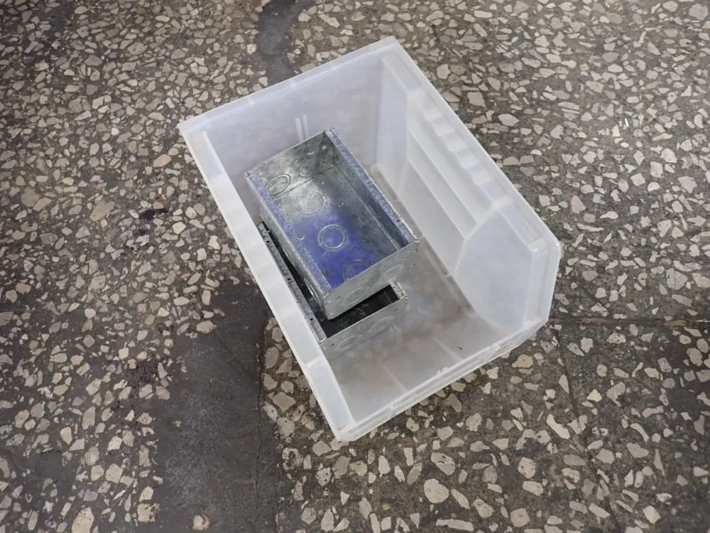 5 1/2" X 3 1/2" X 2 1/2" Outlet Boxes