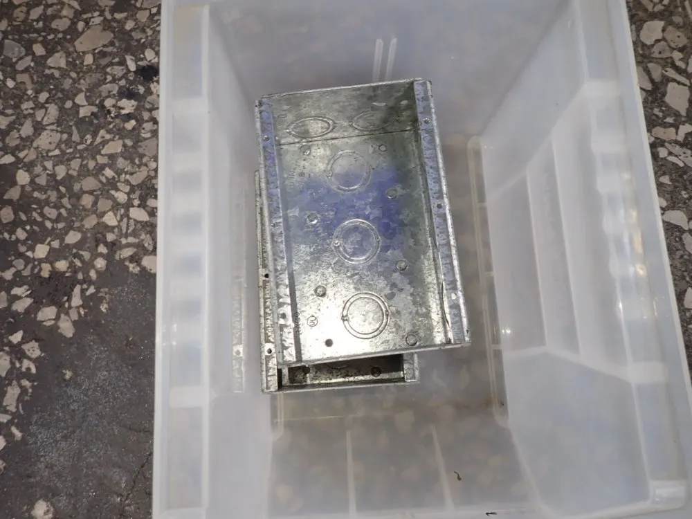 5 1/2" X 3 1/2" X 2 1/2" Outlet Boxes