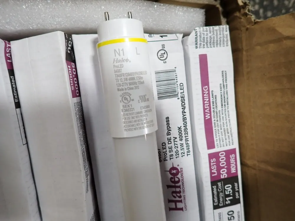 Halco 12.5 Watts Led Tube Lights - T848fr12/840/byp4/dse/led