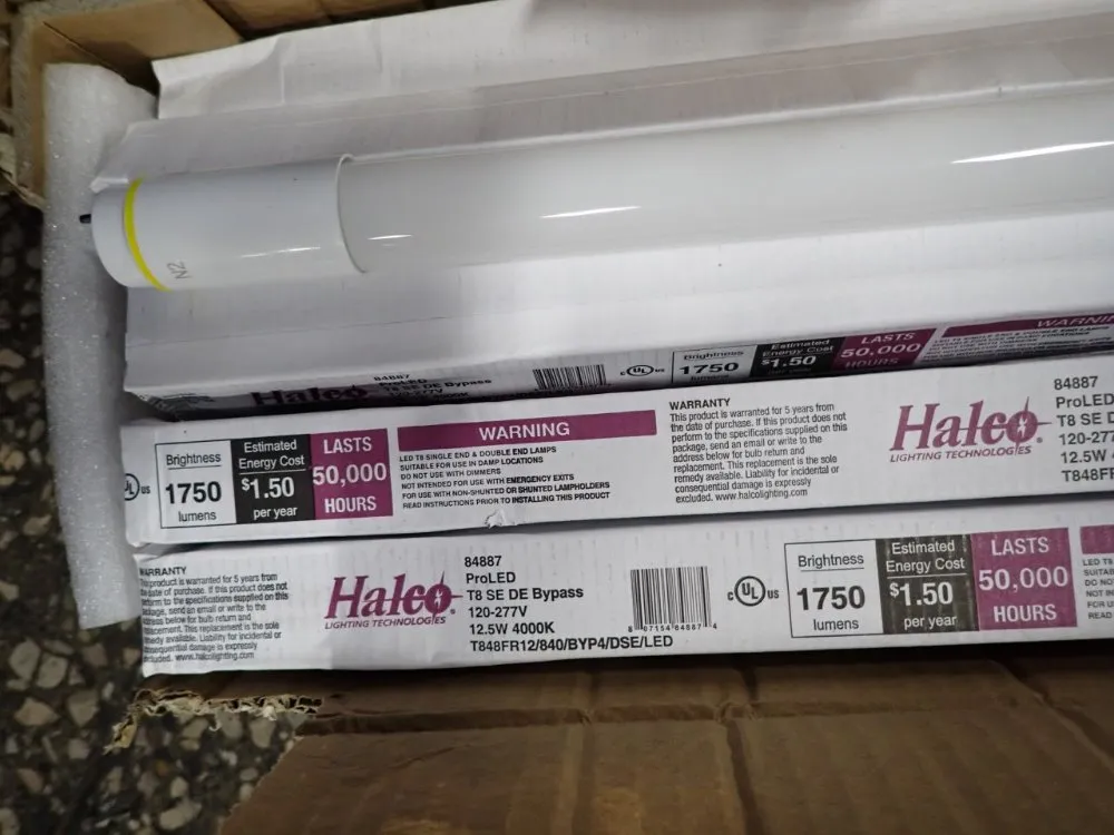 Halco 12.5 Watts Led Tube Lights - T848fr12/840/byp4/dse/led