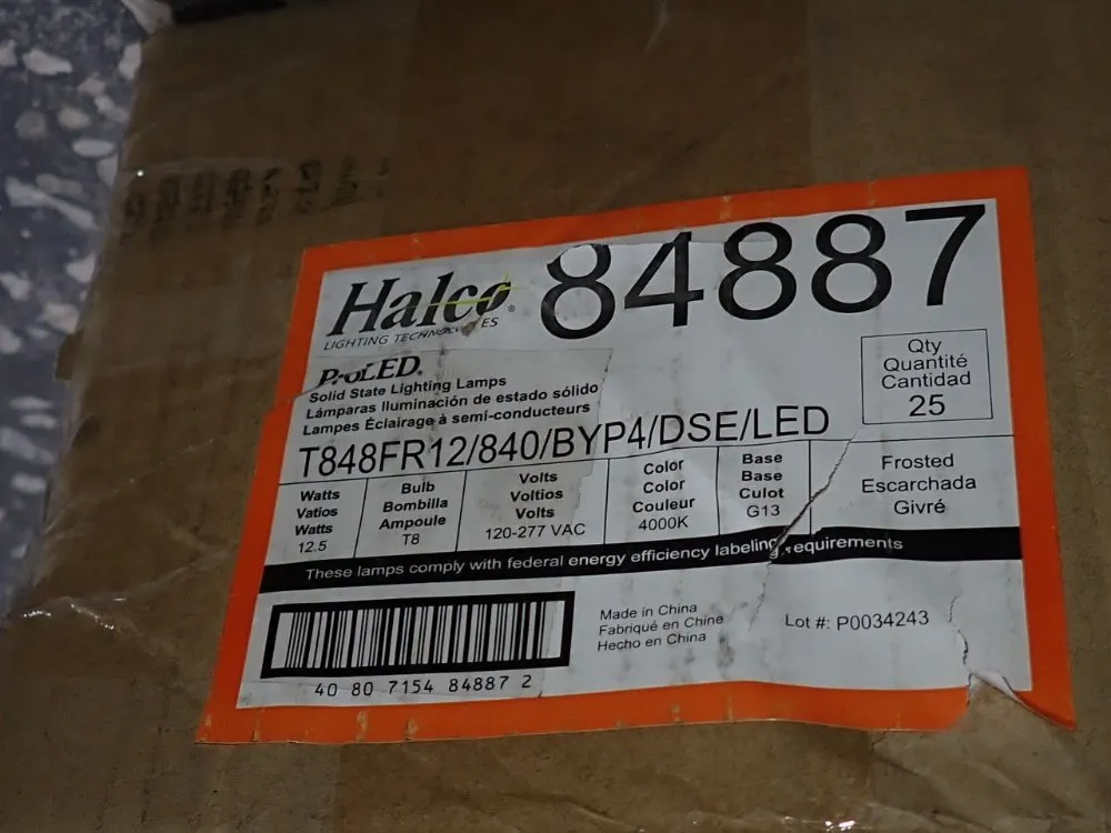 Halco 12.5 Watts Led Tube Lights - T848fr12/840/byp4/dse/led