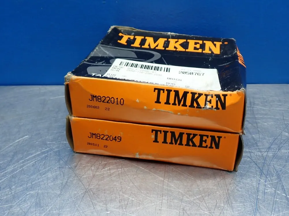 Timken Tapered Roller Bearing, 2pcs - Jm822010