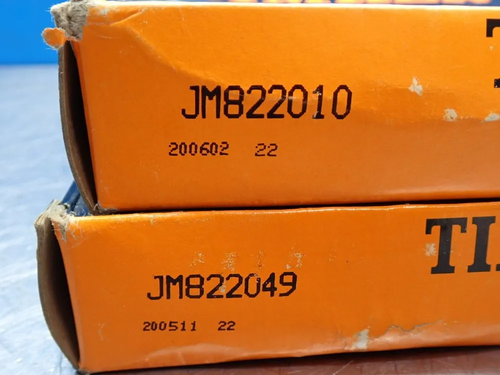 Timken Tapered Roller Bearing, 2pcs - Jm822010