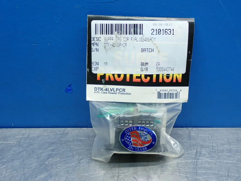 Ditek Card Reader Surge Protector - Dtk-4lvlpcr