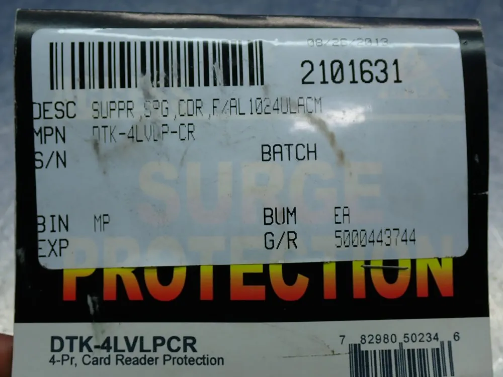 Ditek Card Reader Surge Protector - Dtk-4lvlpcr