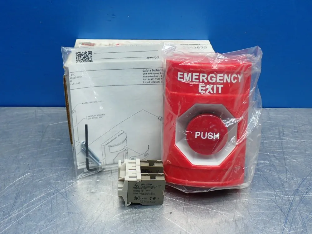 Sti Stopper Station Momentary Mushroom Switch - Ss-2004