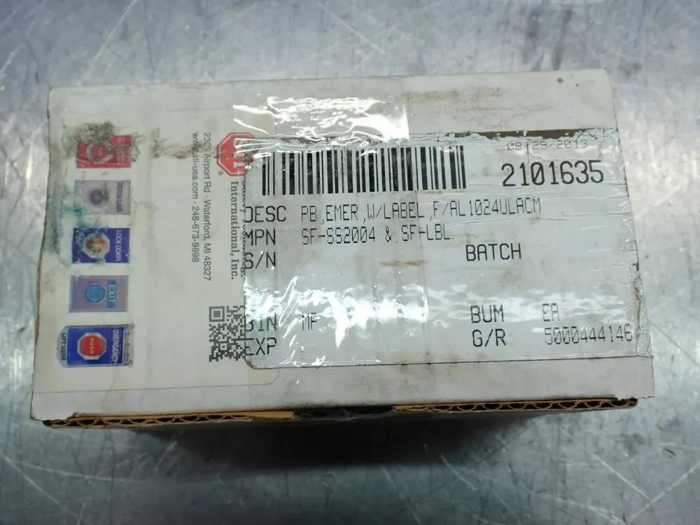 Sti Stopper Station Momentary Mushroom Switch - Ss-2004