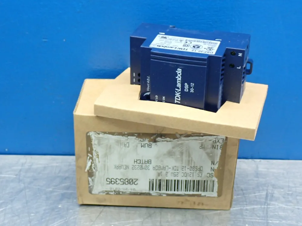 Tdk-lambda Din Rail Power Supply Unit - Dsp30-12