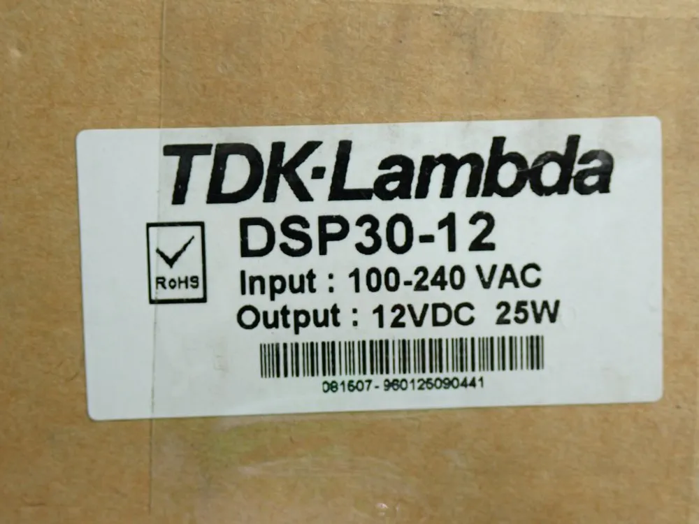 Tdk-lambda Din Rail Power Supply Unit - Dsp30-12