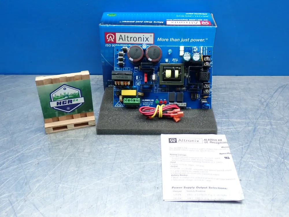 Altronix Power Supply Charger - Al600ulxb