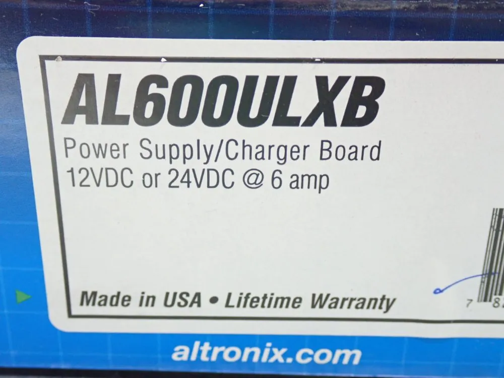 Altronix Power Supply Charger - Al600ulxb