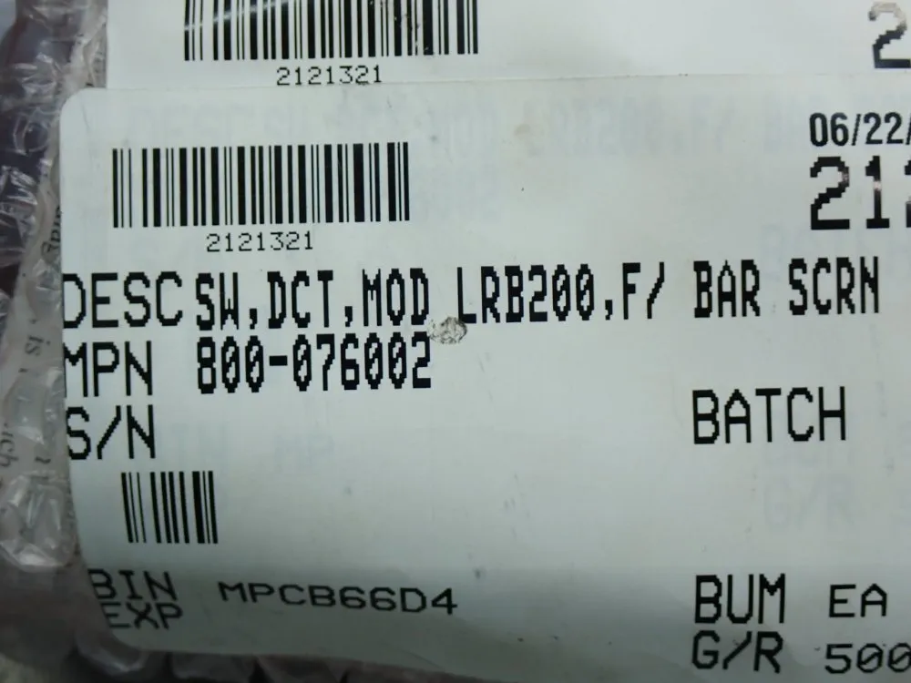 Electro Sensors Lrb2000 Shaft Speed Switch Relay - 800-076002