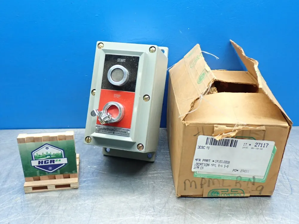 General Electric Industrial Heavy-duty Star-stop Push Button - Cr103j202b
