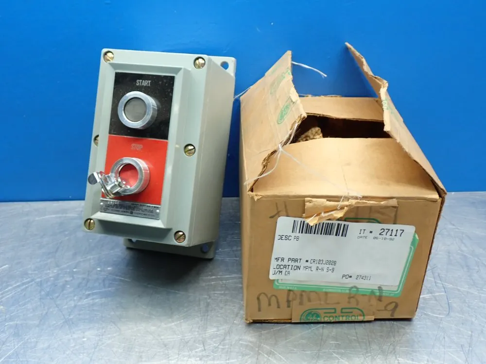 General Electric Industrial Heavy-duty Star-stop Push Button - Cr103j202b