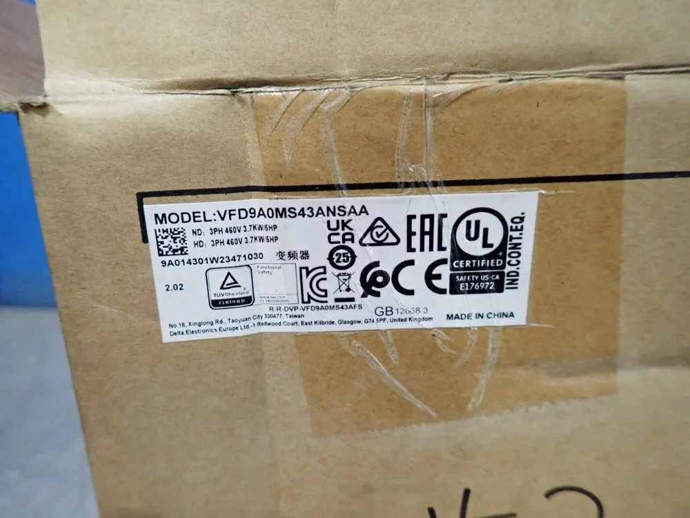 Delta Inverter - Vfd9a0ms43ansaa