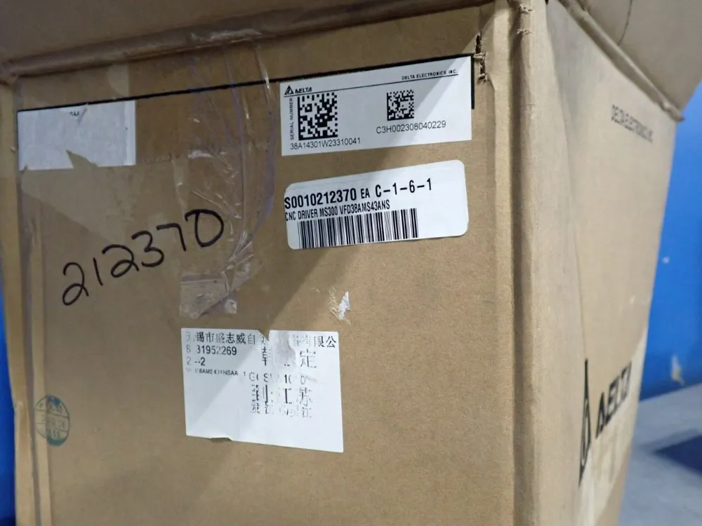 Delta Inverter - Vfd38am543an5aa