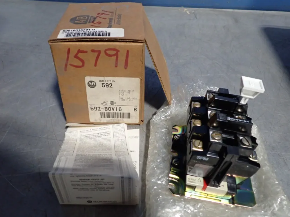 Allen Bradley Overload Relay - 592-bov16