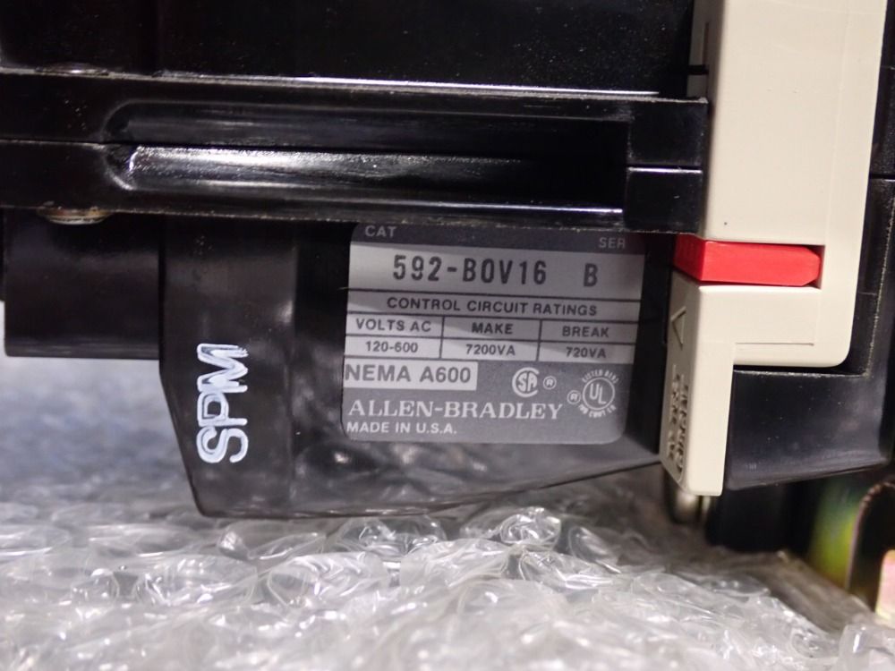 Allen Bradley Overload Relay - 592-bov16