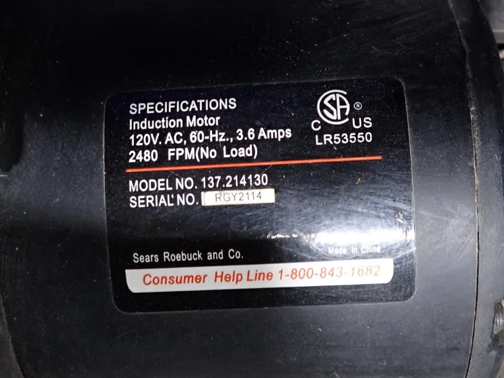 Craftsman 9" Vertical Band Saw