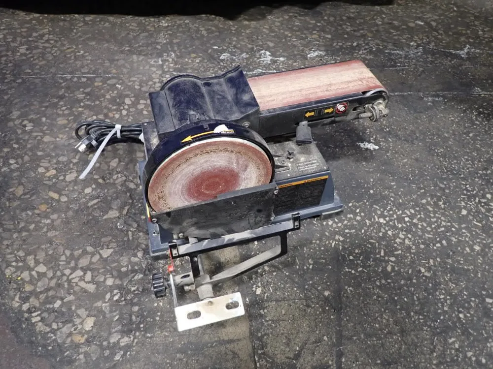 Powertec 4" X 8" Belt & Disc Sander - Bd4800