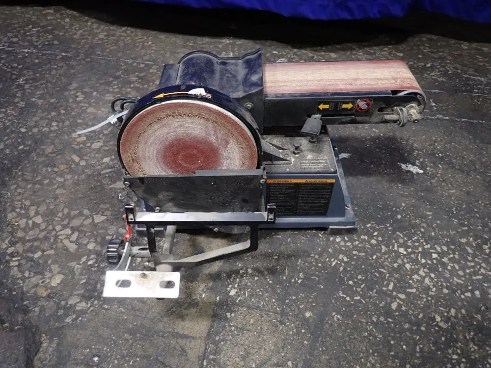 Powertec 4" X 8" Belt & Disc Sander - Bd4800