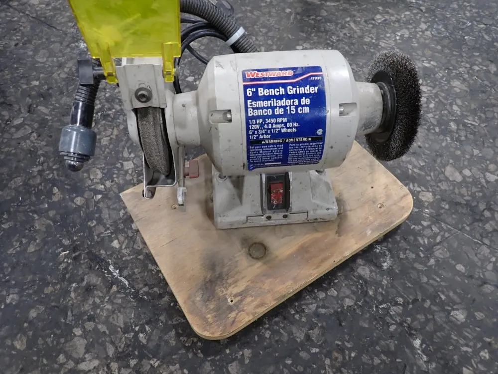 Westward 6" Bench Grinder - 4tm70