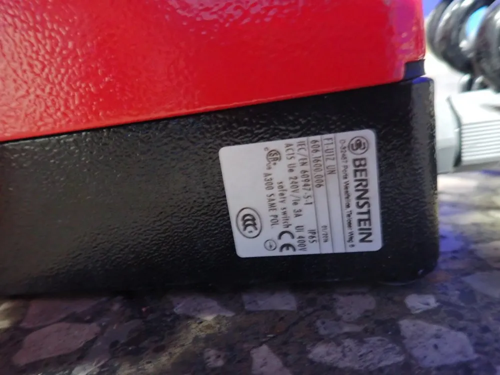 Bernstein Foot Switch - F1-u1z Un