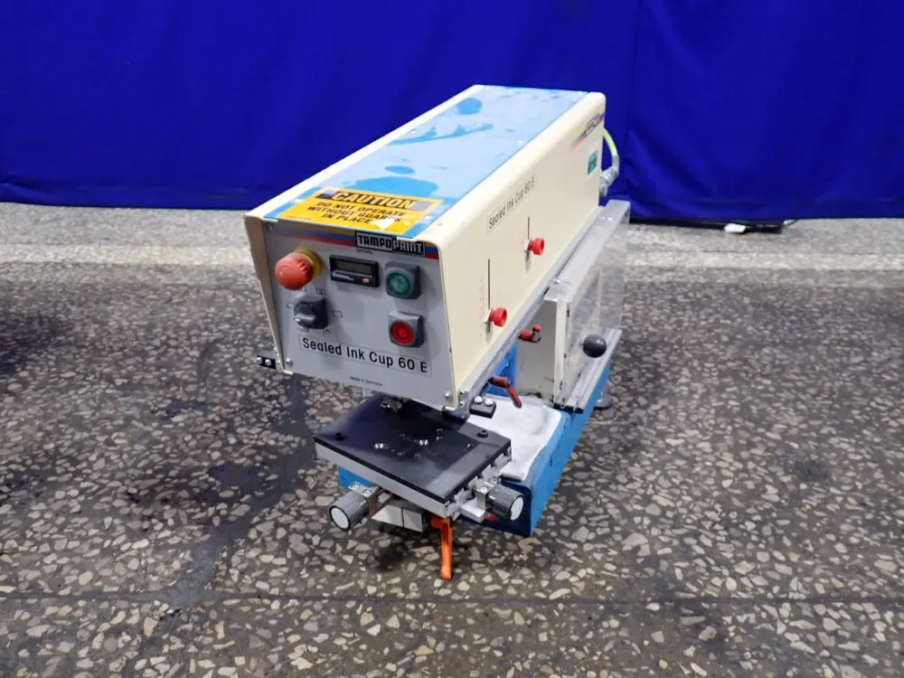 Tampo Print Electro Pneumatic Pad Printing Machine - Sic 60 E