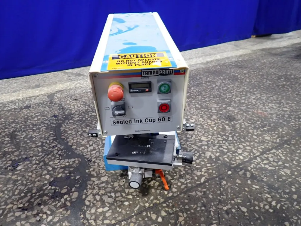 Tampo Print Electro Pneumatic Pad Printing Machine - Sic 60 E
