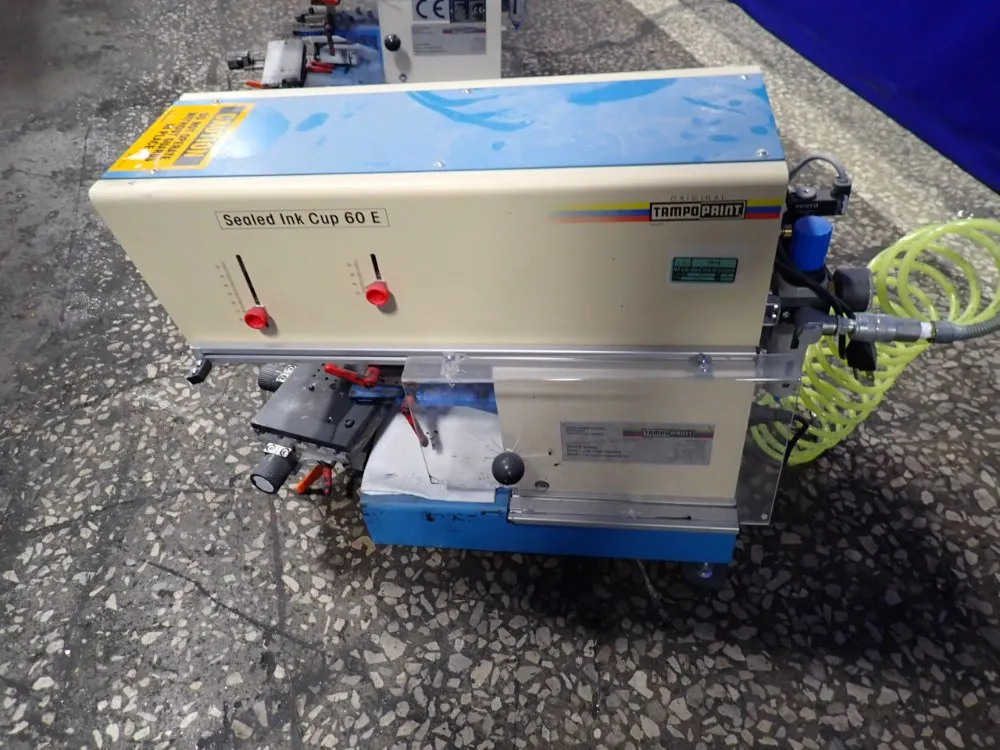 Tampo Print Electro Pneumatic Pad Printing Machine - Sic 60 E