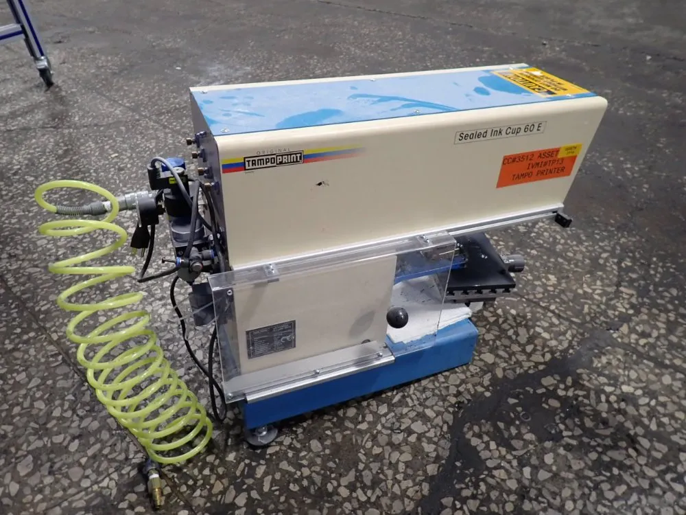 Tampo Print Electro Pneumatic Pad Printing Machine - Sic 60 E