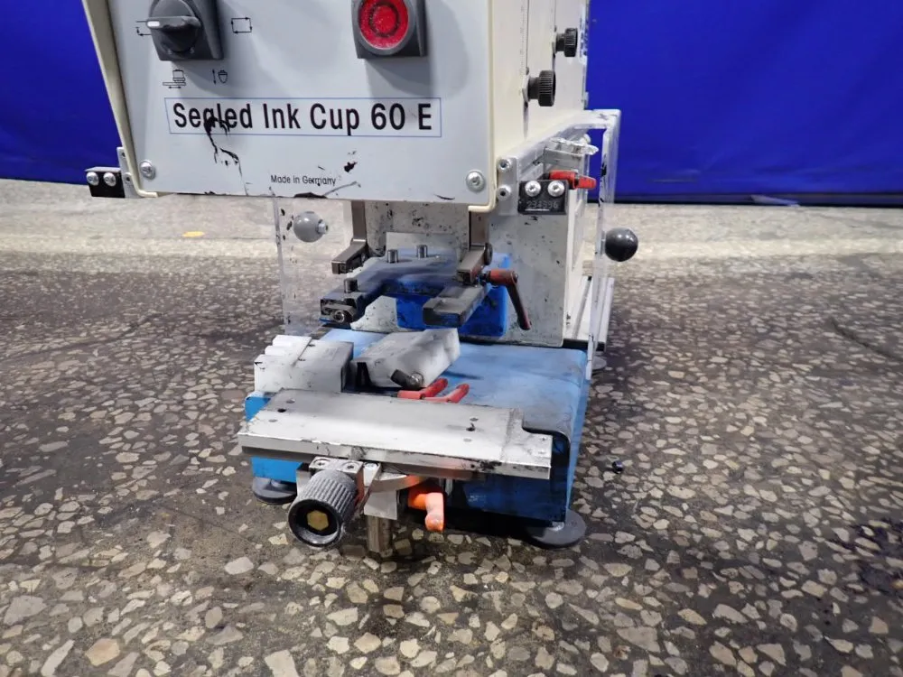 Tampo Print Electro Pneumatic Pad Printing Machine - Sic 60 E