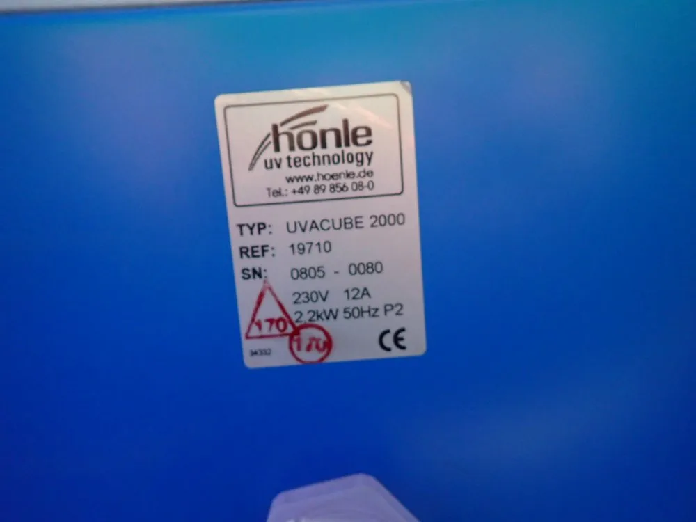 Honle Technology Uv Curing Chamber - Uvacube 2000