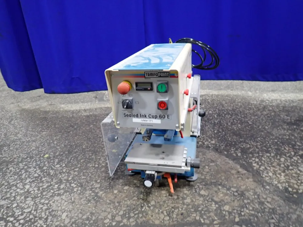Tampo Print Electro Pneumatic Pad Printing Machine - Sic 60 E