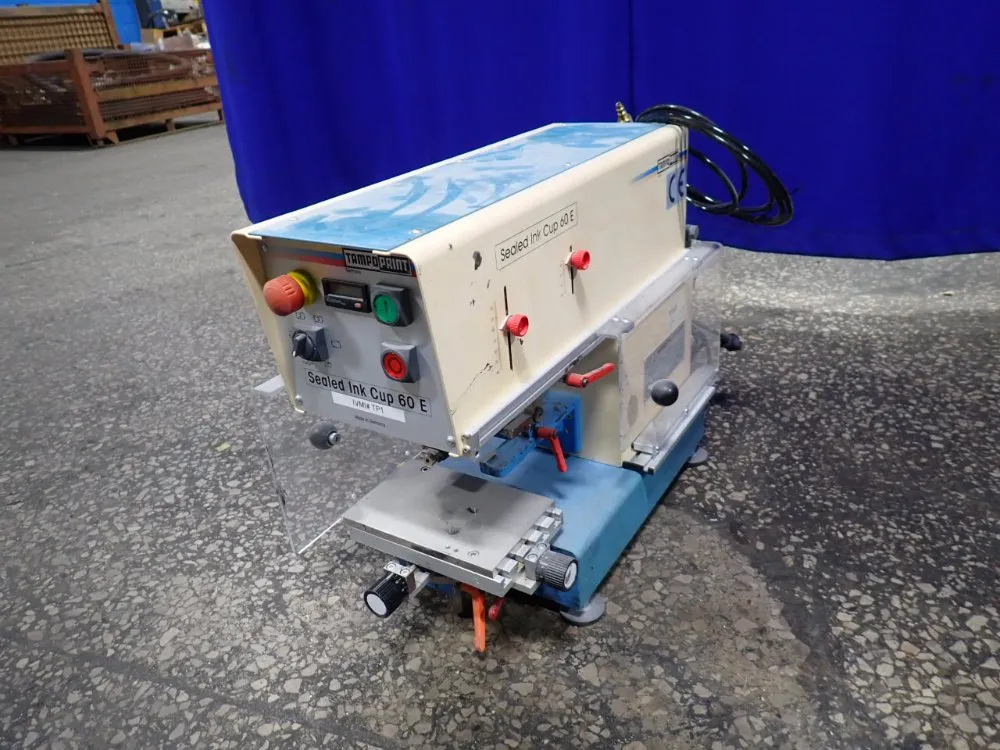 Tampo Print Electro Pneumatic Pad Printing Machine - Sic 60 E
