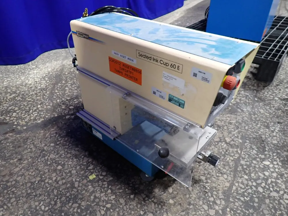 Tampo Print Electro Pneumatic Pad Printing Machine - Sic 60 E