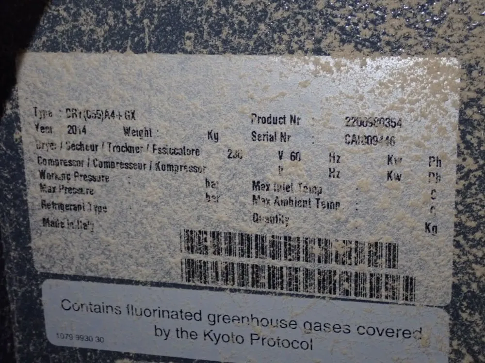 Atlas Copco 7.5 Kw Air Compressor - Gx77ff El