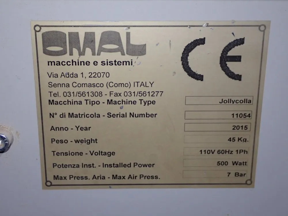 Omai Glue Dosing Machine - Jollycolla