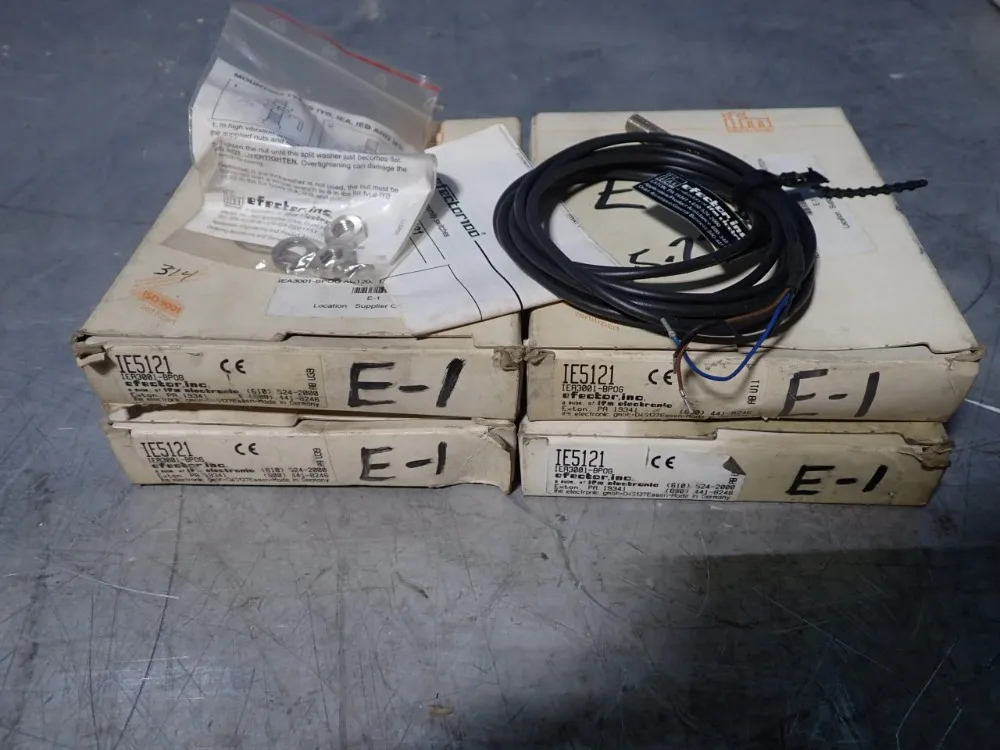 Ifm Lot Of 4 Proximity Sensor - Ie5121